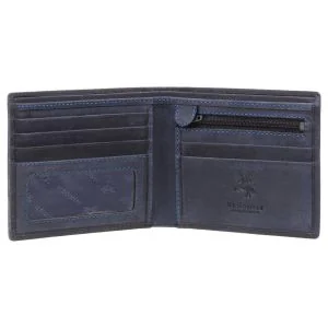 Visconti portefeuille RFID Hunter Shield - bleu