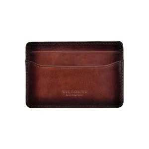 Visconti Evan Porte-cartes en cuir élégant Tan 