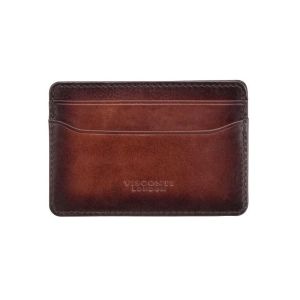 Visconti Porte-cartes en cuir Evan