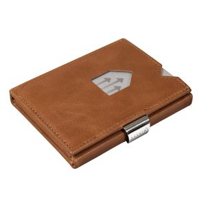 Exentri Petit Portefeuille Minimaliste – Compact et Élégant pour Cartes et Billets cuir sand