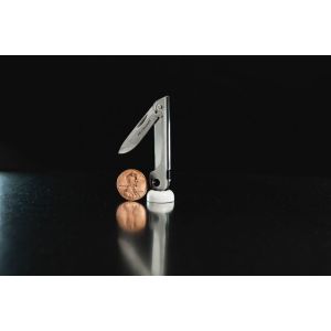 Mini couteau de poche KeySmart, acier inoxydable