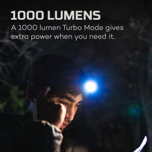 Lampe Frontale Rechargeable Einstein™ 1000 Lumen par NEBO
