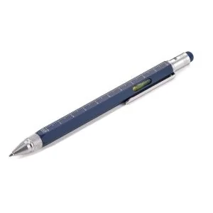 Troika construction - Stylo bleu multifonction