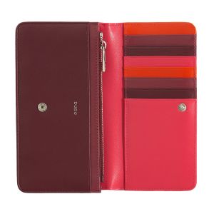 DuDu Portefeuille Colorful Canarie Raspberry