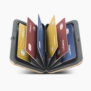 Ögon Designs Quilted Button Portefeuille / Porte-cartes Lady Case