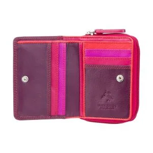 Visconti Portefeuille en Cuir Coloré Hawaii