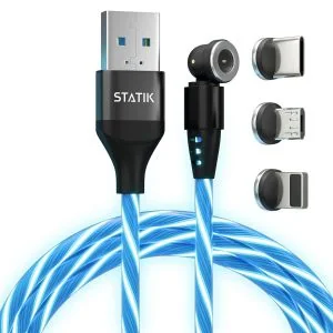 Statik GloBright Câble de charge USB lumineux