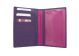 Mala Leather Protège-passeport Origin Purple